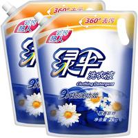 绿伞 洗衣液 2kg*2袋 馨香