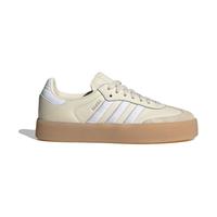 adidas「T头鞋」SAMBAE经典运动板鞋德训鞋男女阿迪达斯三叶草 奇妙白/金属银 36