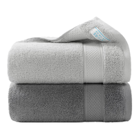 洁玉新疆纯棉毛巾110g 5A抗菌面巾柔软加厚吸水洗脸洗澡男士运动毛巾