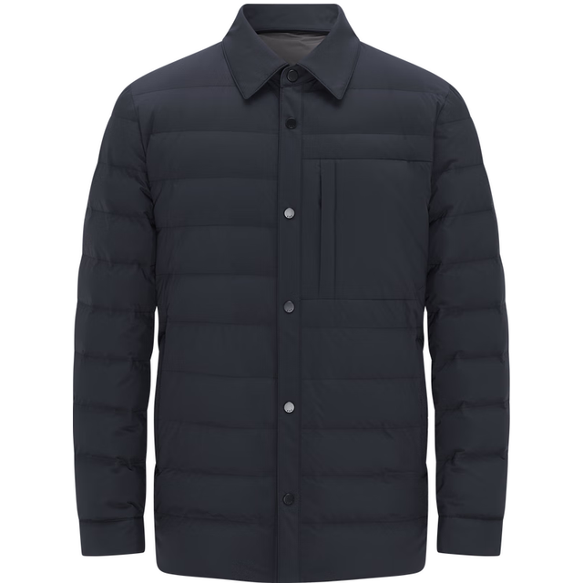 EMZ 鄂尔多斯 白鹅绒男士保暖防寒商务羽绒服