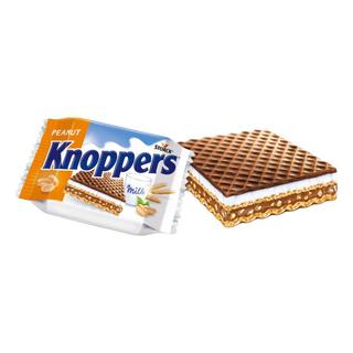 Knoppers 优立享 德国进口 优力享花生可可榛子威化饼干 600g盒装(24包) 礼盒年货