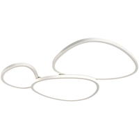 惠普 全光谱护眼LED鹅卵石云朵客厅大灯吸顶灯智控中山灯具全屋套餐