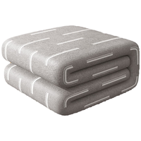 YUZHAOLIN 俞兆林 电热毯学生宿舍单人床小型电褥子定时调温除螨电暖垫子1.5*0.8米