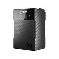 ZITAY希铁V口电池99wh摄影灯监视器补光灯供电户外直播手机移动电源V型卡口雷莫2针口d tap接口USB C