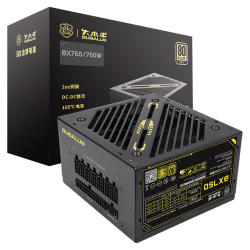 大水牛 BX750全模组 80PLUS金牌 750W 台式电脑电源