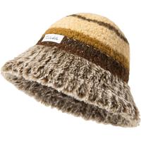 Siggi 毛线帽子女秋冬季彩色渔夫帽护耳保暖水桶帽多巴胺盆帽美拉德咖