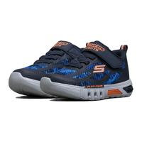 SKECHERS 斯凯奇 2020春季男童炫酷迷彩魔术贴闪灯运动鞋400017L