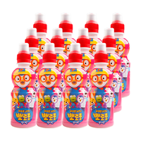 啵乐乐Pororo韩国进口儿童草莓味果汁饮料整箱235ml*12瓶