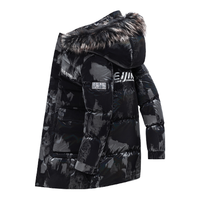 ROMON/罗蒙 一衣两穿 男士羽绒服 银狐毛领