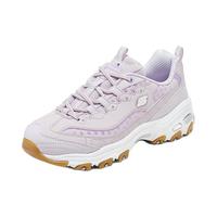 斯凯奇（Skechers）女士运动鞋女款休闲鞋透气时尚百搭设计150547 薰衣草色/LAV 37