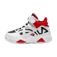 FILA KIDS斐乐童鞋儿童篮球鞋2023冬男女童耐磨魔术贴运动鞋