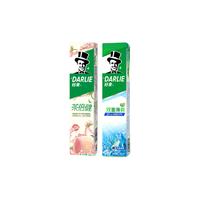 DARLIE/好来双重薄荷海洋+茶倍健白桃 160g组合牙膏 持久清新清爽