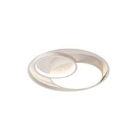 奥克斯（AUX） 轻奢卧室灯客厅吸顶灯具套餐led后现代大气简约线条灯 【环绕发光】60瓦三色40cm