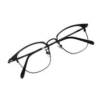 essilor/依视路 防蓝光 近视眼镜框+镜片  黑色 1.60