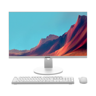 飞利浦 27英寸台式一体机电脑商用家用办公(Intel N5095 16G 512G