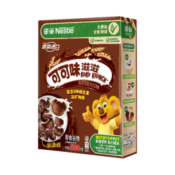 雀巢 可可味滋滋麦片早餐脆谷乐谷物圈 巧克力味500g