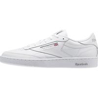 Reebok 锐步 outlets奥莱男鞋CLUB C 85休闲小白鞋低帮板鞋AR0456