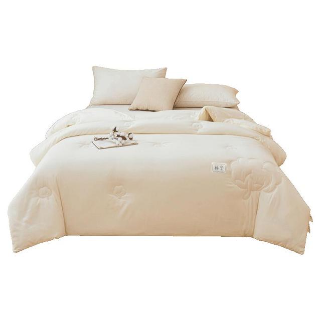 名创优品 100%新疆纯棉花被子 秋冬空调被芯棉被加厚冬被200x230cm6斤