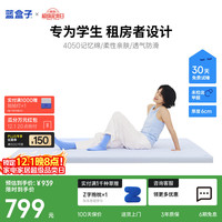 蓝盒子 小蓝垫 记忆棉床垫 1.5x2米 灰色