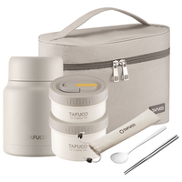  TAFUCO/泰福高 可微波 保温饭盒  T5392-可微波-带包/餐具 4层 2.2L 2-2.6L(含)