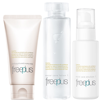  freeplus/芙丽芳丝 控油洁面 洗面奶套装  80g+160ml+100ml