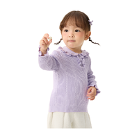巴拉巴拉婴儿毛衣儿童冬季线衫2024男女童毛衫宝宝针织衫甜美