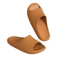 朴西夏季拖鞋女士室内家居浴室凉拖鞋踩屎感地板防滑拖鞋男可外穿 棕色 40-41