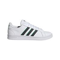 adidas 阿迪达斯 官方轻运动GRAND COURT BASE男女网球文化休闲板鞋 白/一号黑 42(260mm)