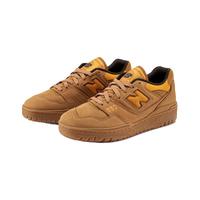 new balance NB官方奥莱 男女鞋秋冬落叶黄皮面潮搭篮球板鞋BB550