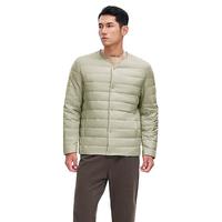 海澜之家羽绒服男25新轻商务经典系列白鸭绒外套男冬HWRAW4J072A 米杏1H 2XL 185/100A 165~176斤