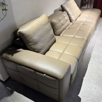 双虎-全屋家具 SUNHOO 双虎 PS-P2504 意式极简功能皮沙发 直排 左扶手功能1人位1190*1060*850+无扶手1人位920*1060*650+贵妃位1260*1060*650