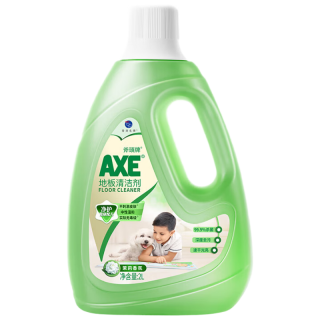 AXE 地板清洁剂瓷砖实木地板清洁剂光亮快干大理石通用地板水 茉莉清香 2L 茉莉清香2L