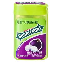 DOUBLEMINT 绿箭 无糖薄荷糖 黑加仑子味 12g