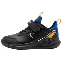 乔丹童鞋儿童鞋子跑步鞋2024秋冬小童皮面轻便跑鞋男童运动鞋