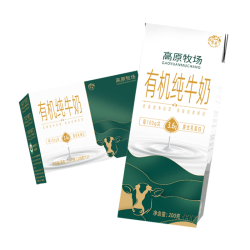 乍甸 纯牛奶 礼盒装12盒*200g