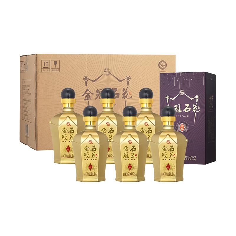  石花 三香型 白酒  40-49.9度 盒装 其他 500mL