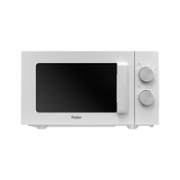 海尔 360°转盘加热 微波炉  白色