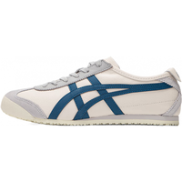 Onitsuka Tiger鬼冢虎男鞋女鞋 2024春季MEXICO 66运动鞋轻便透气休闲鞋 206/新西兰巧克力配色/皮面 41.5码(260mm) 春夏热推/奶灰-青红橘/牛皮革