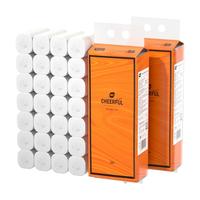 植护 无芯卷纸家庭装厕纸4层卫生纸卷筒纸原生木浆 70克*40卷