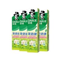 好来好来 DARLIE茶倍健牙膏初萃茶茶多酚清新口气清新口臭含氟牙膏成人 白茶140g*4支(25年7月及以上)