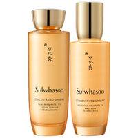 雪花秀 人参水乳六件套护肤品套装爽肤水150ml+乳液125ml