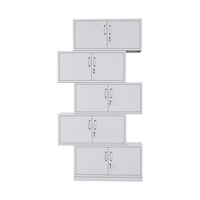 Alpen 欧倍 欧宝美文件柜办公柜钢制铁皮柜资料柜档案柜储物柜分五节文件柜