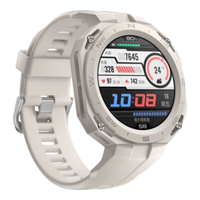 HUAWEI 华为 WATCH GT Cyber 运动机能款 智能手表 46mm 苍穹灰不锈钢表壳 灰色橡胶表带（北斗、血氧、GPS）