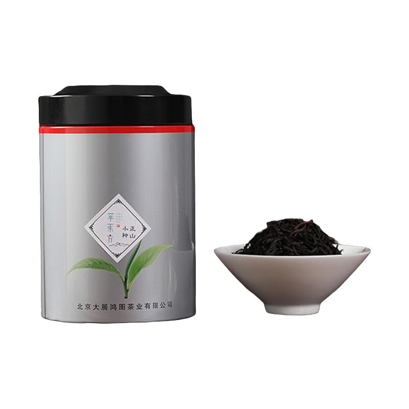 萃东方 茶叶 蜜香型红茶正山小种 武夷山功夫茶罐装 1罐100g（尝鲜装）