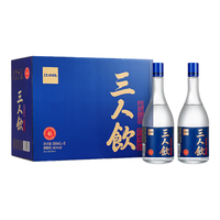 江小白 纯粮食酿造 清香型白酒  整箱装 46%vol 500mL