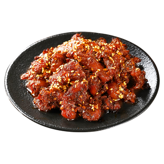 江志忠冷吃辣子鸡椒香麻辣开袋即食休闲零食鸡肉干真空包装下酒菜 辣子鸡 165g*1袋