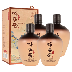 鸭溪窖 中华 酱香型白酒  50度及以上 整箱装 500mL