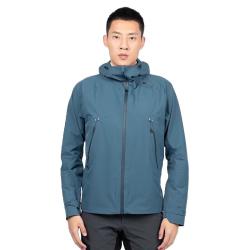 迪卡侬 防风防水硬壳冲锋衣夹克外套男 MH500