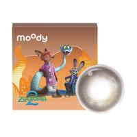 moody 精选系列 月抛软性亲水接触镜 #麦麦黑茶