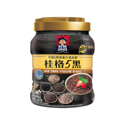 桂格 5黑混合即食燕麦片860克罐装